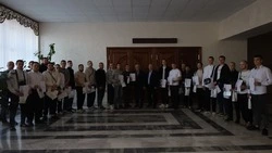 Прохоровские призывники получили наставления перед предстоящей службой