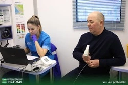 Передвижной медицинский комплекс посетил село Донец