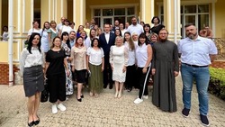 Жительница Прохоровки поучаствовала во встрече губернатора Вячеслава Гладкова с многодетными семьями