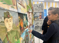 Выставка изобразительного творчества «Во имя жизни на земле» открылась в ДШИ посёлка Прохоровка