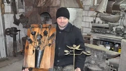 Укрощая металл. Житель Прохоровки Игорь Немыкин рассказал о своём кузнечном ремесле