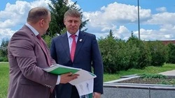Врио губернатора Белгородской области посетил Прохоровский мунокруг с рабочим визитом