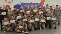 Очередная патриотическая смена завершилась в центре развития «Воин» в Губкине