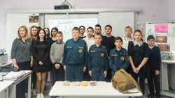 Сотрудники музея-заповедника «Прохоровское поле» провели урок «Фронтовой солдатский рацион»