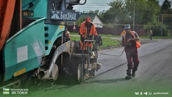 Региональный Минтранс сообщил о завершении ремонта дороги в Прохоровском районе 