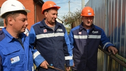 Газовики Прохоровского района провели новый трубопровод в Красное и Тихую Падину