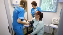«Поезд здоровья» продолжил работу в Прохоровском муниципальном округе