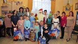 Новогодний утренник прошёл в Прохоровском центре развития и социализации ребёнка