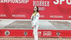 Воспитанница спортивной школы «Юность» успешно выступила на Первенстве Азии по гиревому спорту