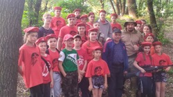 Наставники провели для юнармейцев Прохоровского района практическое занятие в парке «Грушки»