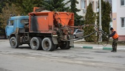 Ямочный ремонт дорог начался в Прохоровском районе