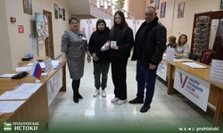 Прохоровские избиратели проявили свою гражданскую позицию активно