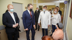 Вячеслав Гладков посетил белгородский онкологический диспансер