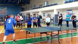 Прохоровские педагоги приняли участие в турнире по настольному теннису в рамках спартакиады