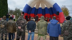 Группа призванных в рамках частичной мобилизации отправилась в пункт сбора из Прохоровки