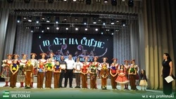 Прохоровский хореографический ансамбль «Арабеск» отметил своё 10-летие