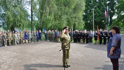 Прохоровские школьники показали навыки в военно-спортивной игре «Зарница»
