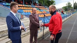 Открытие нового спортивного летнего сезона состоялось на стадионе «Юность» в Прохоровке