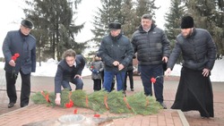 Прохоровцы отметили 79-ю годовщину освобождения посёлка от немецко-фашистских захватчиков