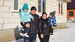 Прохоровские семьи воспользовались ипотечной программой для постройки жилья 