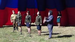 Патриотическая эстафета поколений завершилась в Прохоровке фестивалем солдатской песни