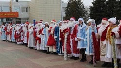 Долгожданный Парад Дедов Морозов прошёл в Прохоровке