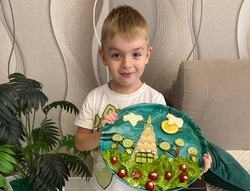 Конкурс семейных фотографий «Искусство на тарелке» завершился в Прохоровском ДЮЦ