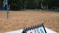 Соревнования по пляжному волейболу прошли на стадионе «Юность» в Прохоровке