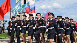 Парад юных патриотов прошёл на Звоннице