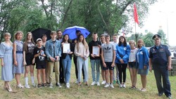 Исторический квест «Память потомков» состоялся в парке Победы в Прохоровке