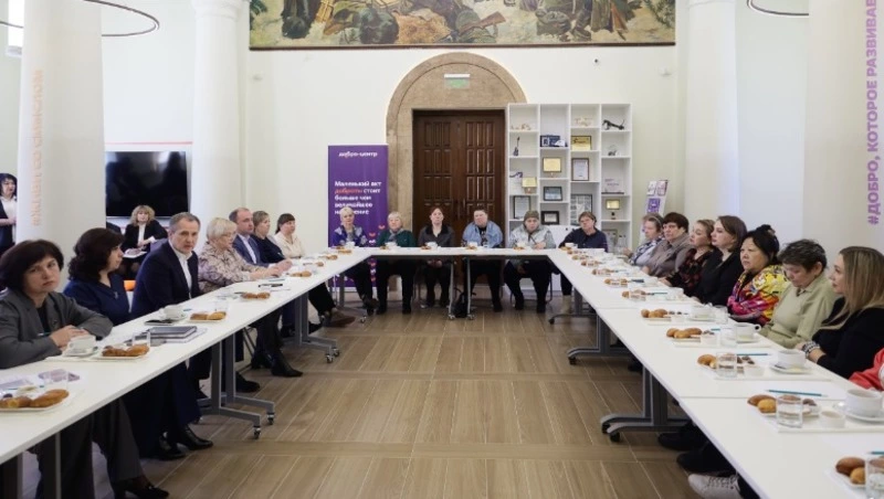 Губернатор Вячеслав Гладков посетил Прохоровский муниципальный округ