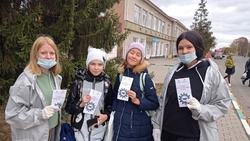Прохоровские волонтёры поддержали акцию «Сообщи, где торгуют смертью!»