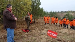 Командно-штабные учения по локализации и ликвидации лесных пожаров прошли в Прохоровке