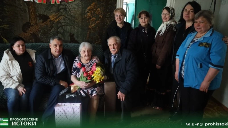 Жительница села Беленихино Александра Михайловна Плеханова отметила 100-летний юбилей