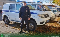 Сотрудник подразделения ППС Прохоровской полиции Фёдор Гнездилов - о своих рабочих буднях