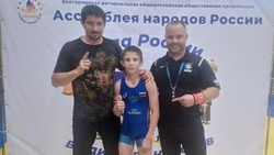Воспитанник прохоровской спортивной школы «Юность» стал призёром в соревнованиях по вольной борьбе