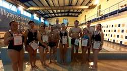 Соревнования по плаванию среди трудовых коллективов прошли в ФСК «Олимп»