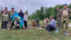 Ветераны ВДВ занялись восстановлением фортификационных сооружений у мемориала «Звонница»