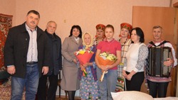 Жительница Прохоровки Анастасия Погорелова отметила 100-й день рождения