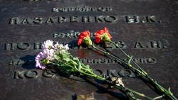 Вячеслав Гладков возложил цветы к камышитовому заводу в День освобождения Белгорода