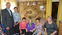 Жительница Прохоровского района Любовь Сергеевна Соскова отметила 90-летний юбилей
